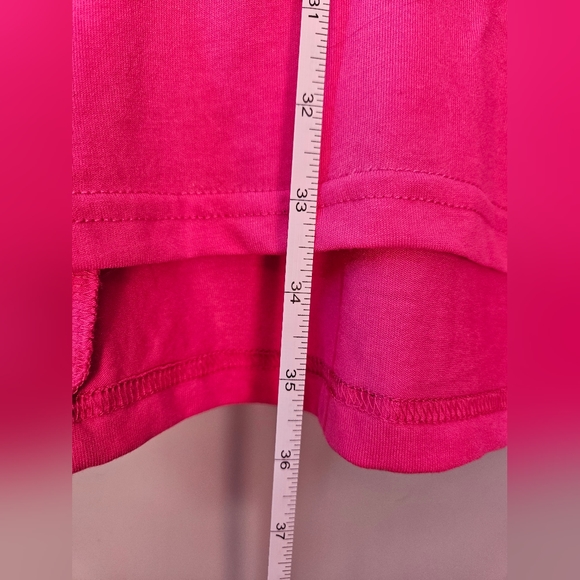 Firefly Dress Sleep Lounge extra long muscle tee dress size medium HOT Pink - Picture 10 of 11